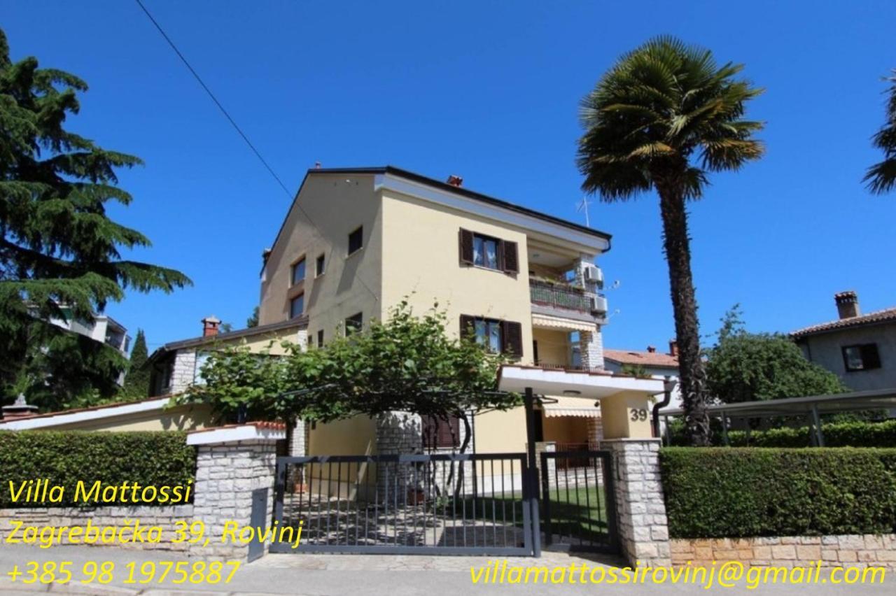 Apartments Villa Mattossi Rovigno Esterno foto